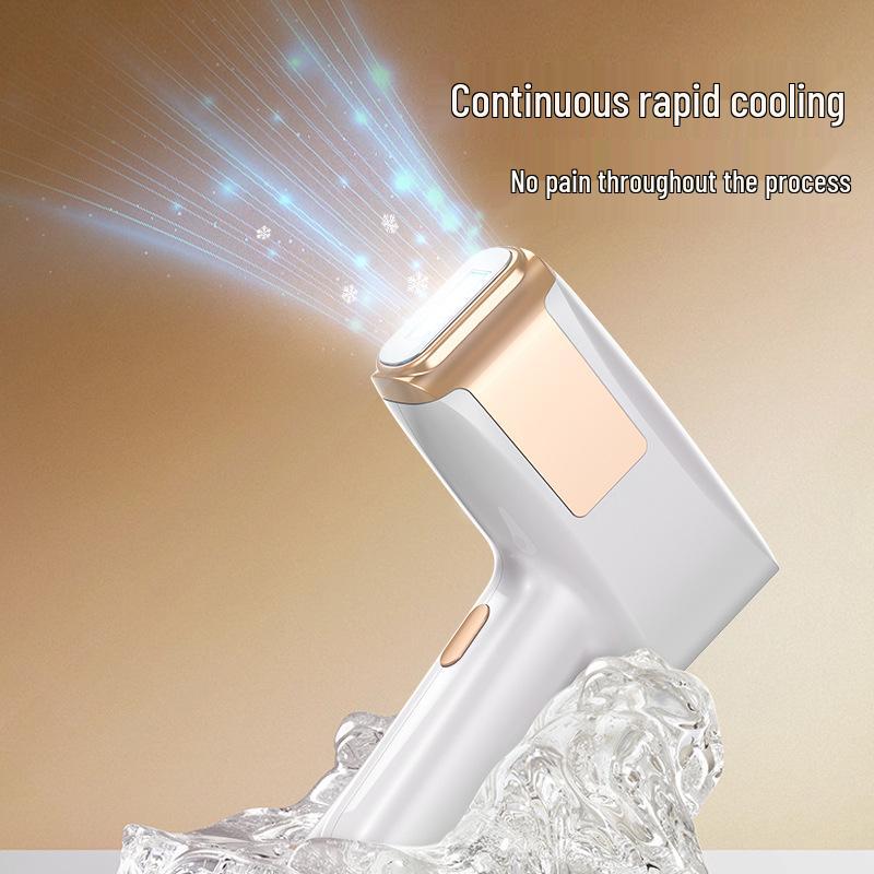 Precision IPL Hair Removal Device with Sapphire Ice-Cooled Photon Rejuvenation for Painless Full-Body Treatment