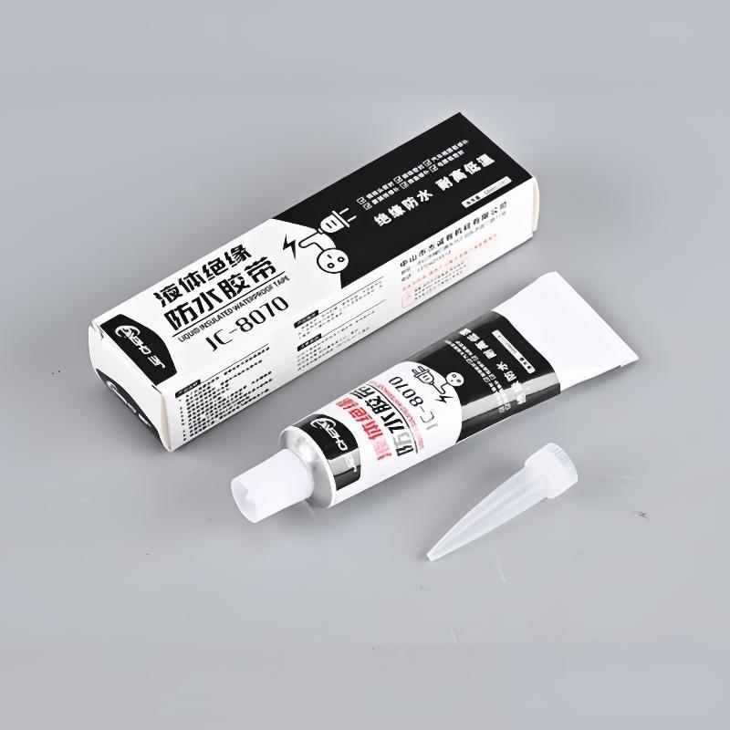 Liquid Insulation Waterproof Adhesive Glue Tough Long-lasting Sealant 30/50ml for Outdoor Wire Joint Sealing