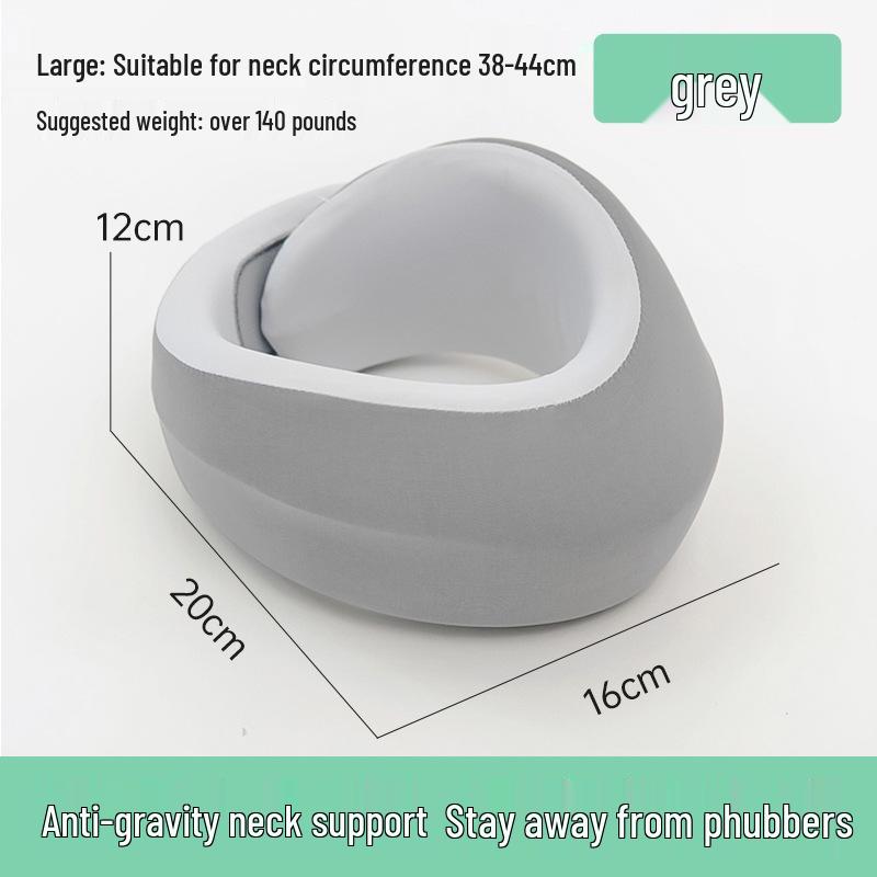 Comfortable U-Shaped Neck Pillow: Anti-Tilt, Decompressive Support, Washable & Portable