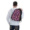 Lily Floral Backpack Unisex 90s Nostalgia Flower Pattern Backpacks Polyester Cool School Bags Daily High Quality Rucksack