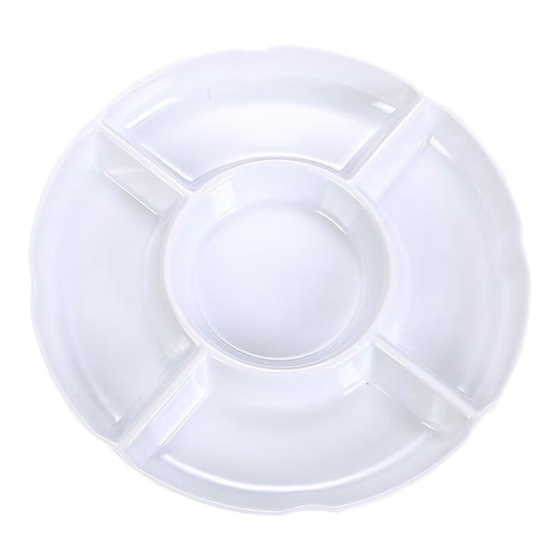 ShunHuaLang Melamine 5-Compartment Serving Platter