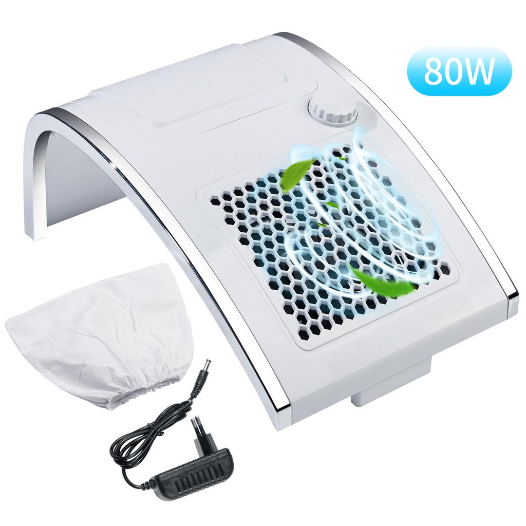 Vacuum Cleaner with Dust Bag for Nail 80W Professional Dust Extraction Powerful Vacuum Cleaner Nail Dust Extraction