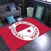1PC rug Red And White Prague Football Carpet, Chair Rug,Area Rug for Office Bedroom living rooms bedroom, Doormat decor Christmas fan gifts