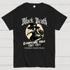 Black Death Cotton Summer Casual Cool Loose T-Shirt