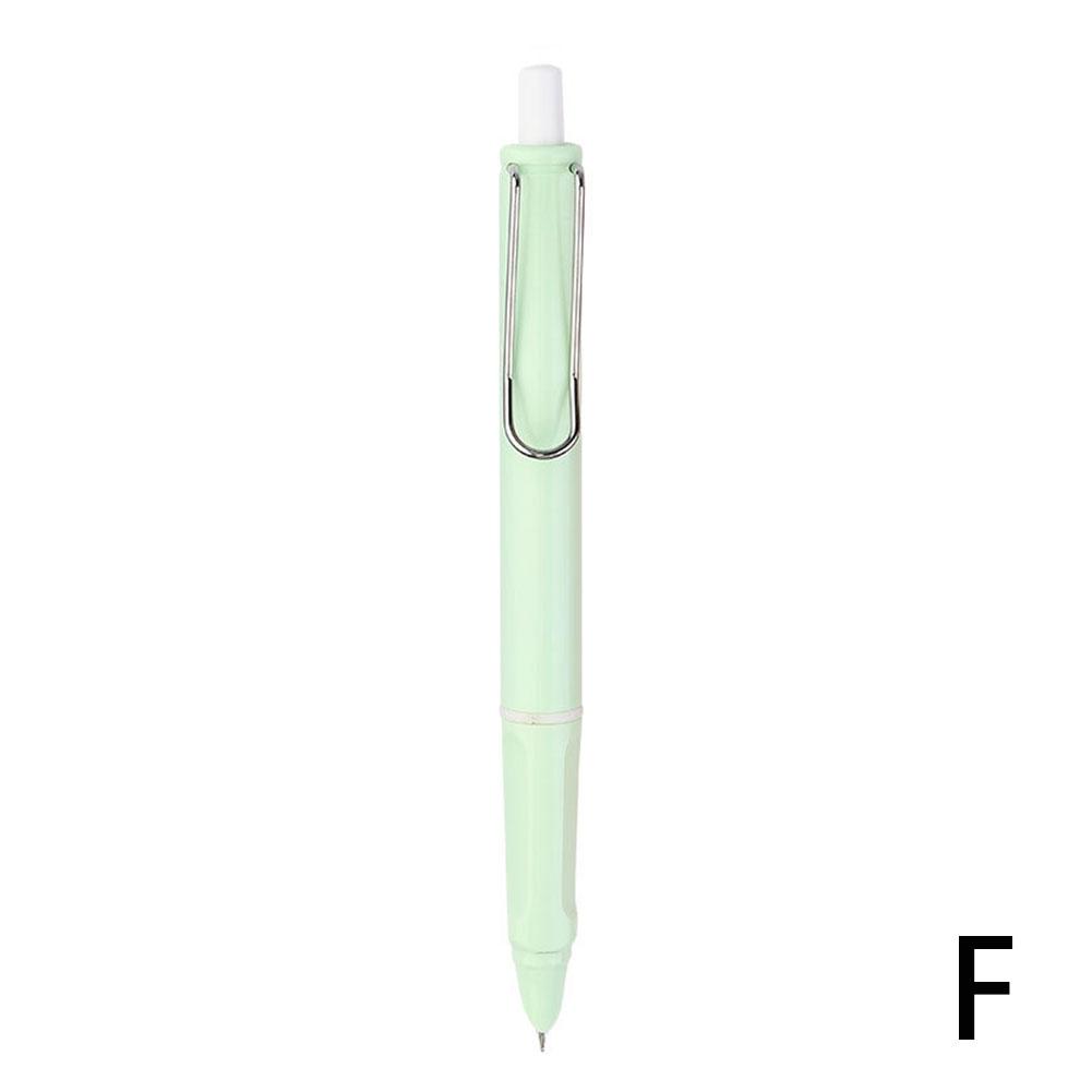 Fountain Pen Press Type Ink Pen Nib Converter Push Action Automatic Writing Pens Retractable Fountain Pen Office Stationery