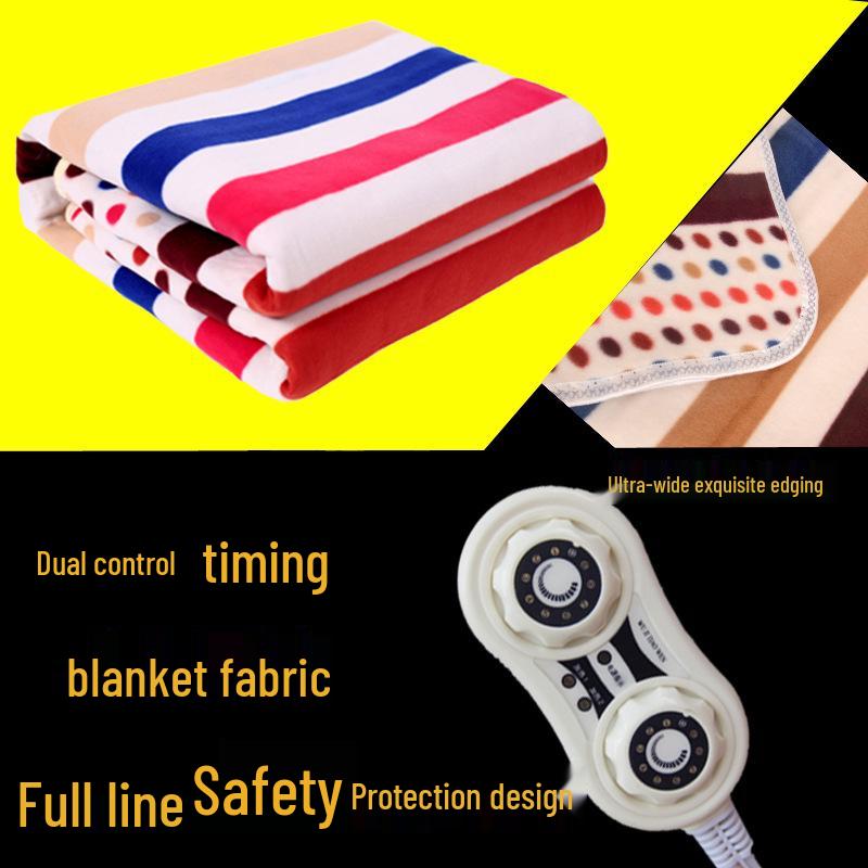 Sun Glow Electric Heating Blanket - Winter Warmth & Dampness Relief