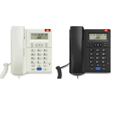 Kabelgebundenes Festnetztelefon Festnetz-Schreibtisch-Festnetztelefon Geräuschunterdrückung Anrufe Geeignet für Zuhause Hotel Büro