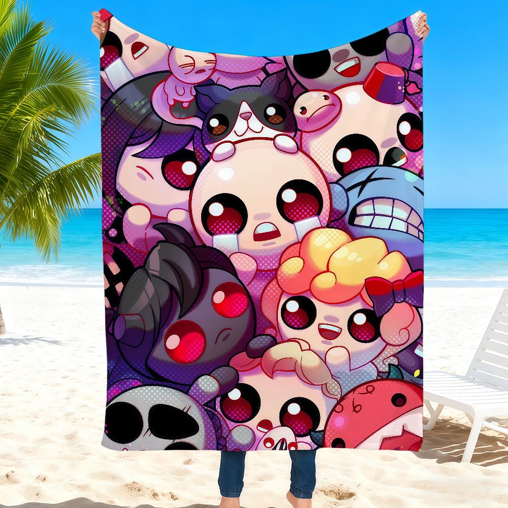 Game T-The B-Binding of Isaac Blanket Super Warm Comfortable Plush Throw Blanket Child Home Sofa Bedroom Gift