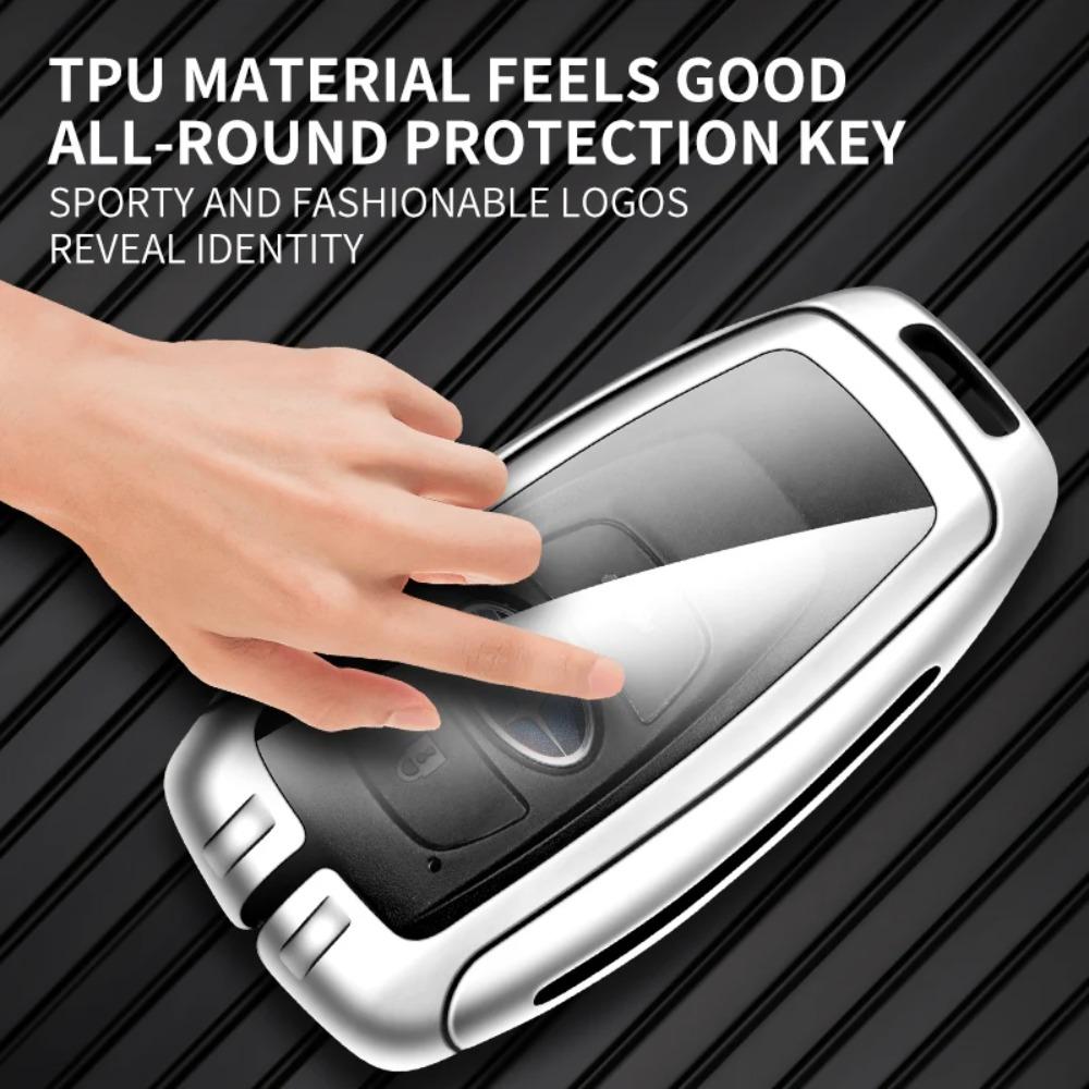 Auto Zinklegierung Schlüsseletui Tasche für Subaru Brz Wrx Xv Ascent Forester Outback Impreza Legacy Auto Metall Schlüsselhülle Autozubehör