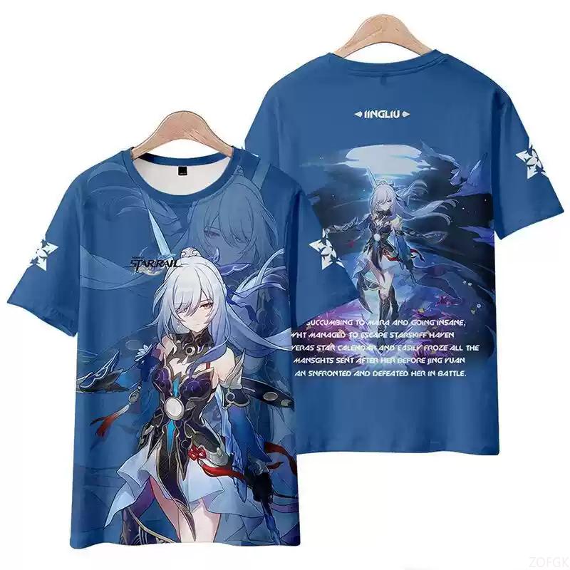 Role Playing Game 3D Printed T Shirts Men Women Short Sleeve O-Neck T-Shirt Harajuku Y2k Tops Clothing