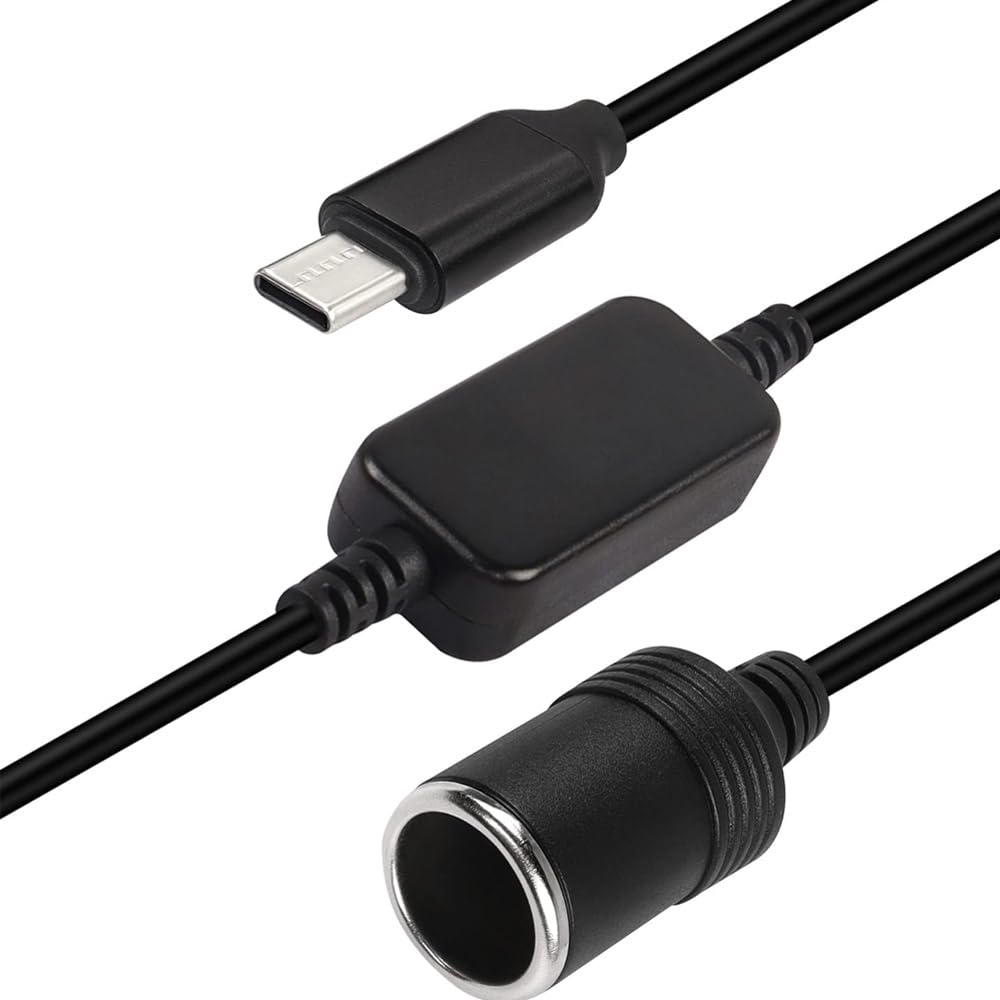 Cigarette Lighter Socket, Type C Adapter, Type C Port, 5V To , Female Adapter