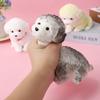 Tpr Large Teddy Dog Figurine With Soft Sitting Design For Gift And Collectors