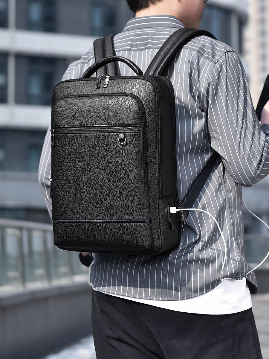 

Mike Kangaroo High-End Men s 16 Multifunctional Business Laptop Backpack чорний