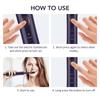 Ultrasonic Electric Toothbrush for Adults USB Rechargeable 5 Modes with 4 Toothbrush Heads IPX7 Waterproof Travel Toothbrush