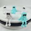 3D Printed Halloween Ghost Ornament Joint Movable Figurines Fidget Toys Home&Car Room Decor Desktop Decorations