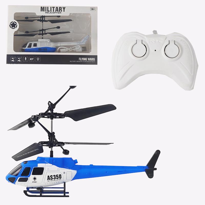 Gesture-Controlled Helicopter Toy for Kids - Novelty Sensing Airplane
