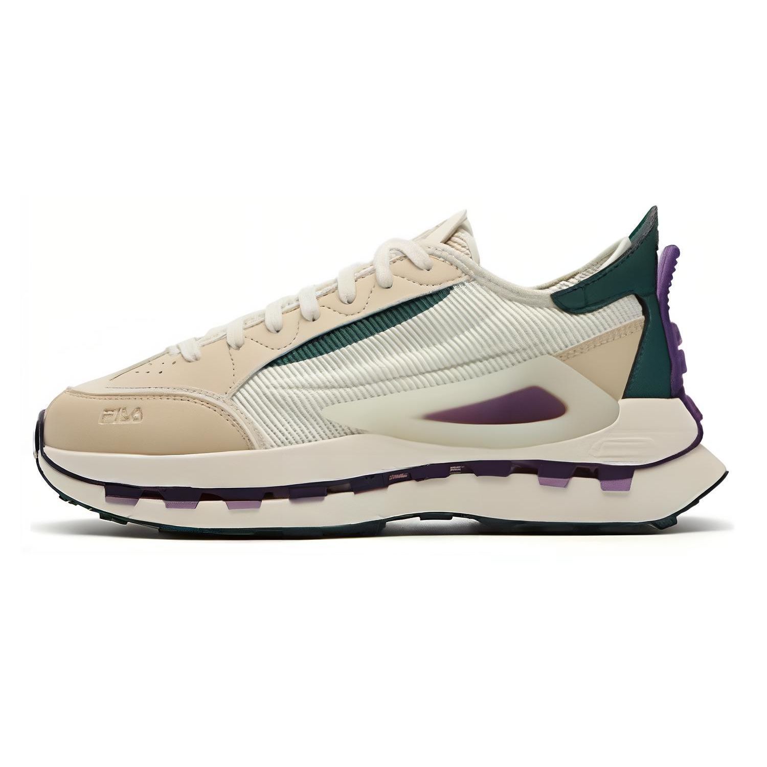 

Fila Km Ткань Синтетическая кожа Спилок коровьей кожи Тпу Удобные Легкие Низкие кроссовки Папины кроссовки Женские кроссовки Бежевый F12W333103FGA 38