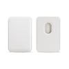 Magsafe Apple magnetic card bag to map custom logo for iPhone magnetic PU card sleeve painting