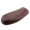 Brown Motorcycle Cushion Seat Hump Leather Vintage Universal Seat for Honda Yamaha Suzuki Kawasaki Custom Cafe Racer Accessories