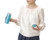 Tiger Thermos Water Bottle, Screw-Top Mug, Keeps Drinks Hot or Cold for 6 Hours, 350ml, Suitable for Home Use, Tumbler Use, Aqua Blue, MMZ-A351AA