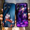 For Redmi Note 14 5G Case Cute Painted Silicone Soft TPU Phone Coque Capa For Redmi Note 14 4G Shockproof Fundas Bumper Cover