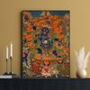 Tibetan Buddhist Mahakala Buddha Shakyamuni Religious Poster and Prints Canvas Painting Wall Art Pictures Home Room Decor Gift