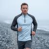 Men’s Active Quick Dry Summer Wear Casual Long Sleeve Shirts Half-zip