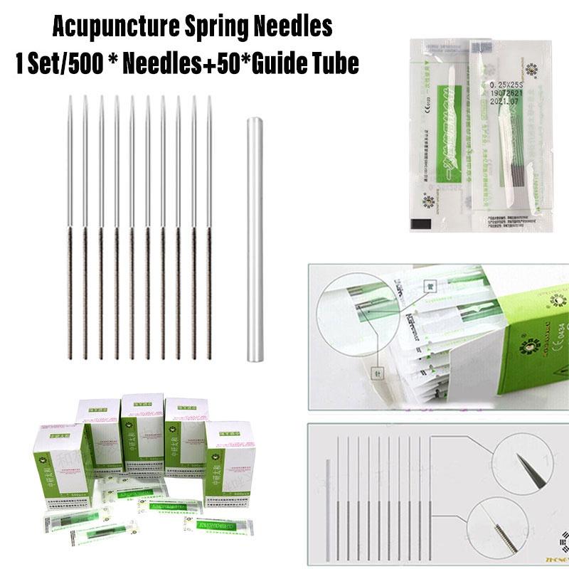 Jarní Akupunktura Zhongyantaihe Jehly 500 W Vodící Trubička Masáž Baňkování Léčit