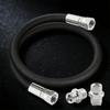 Industrial Grade 1/2 Inch NPT Compressor Jumper Hose with High Pressure & Temperature Resistance for Air Systems