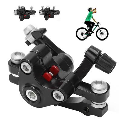 Bicycle Square Front and Rear Disc Brake Calipers Aluminum Alloy Mechanical Bicycle Brake Calipers Brake Components