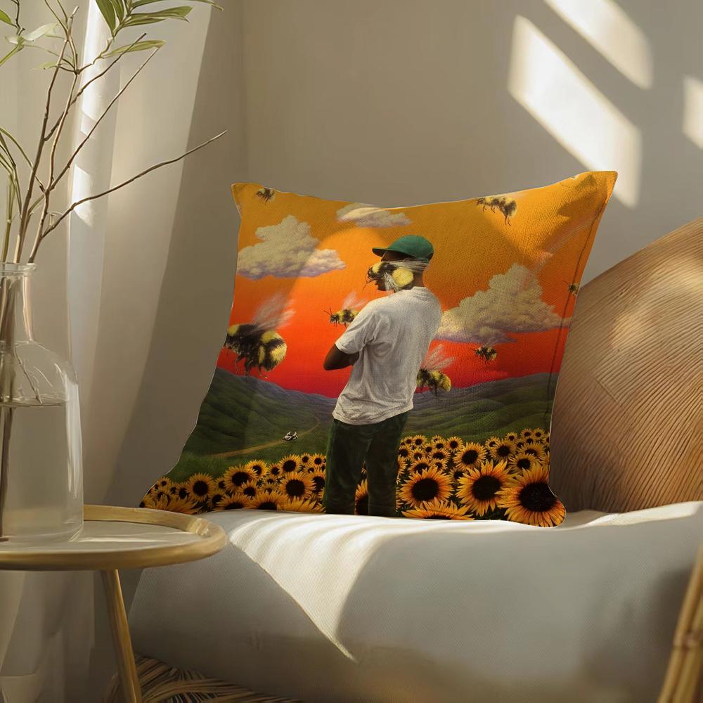 TTylertheCreatorRapper Pillow Case pillowcase doublesided printed sofa cushion bedroom headboard