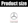 13mm Car Key Emblem Stickers Accessories For Mercedes Benz AMG E S C A B Class GLE GLS CLS GLC CLA GLA GLK GLB W205 W221 W177
