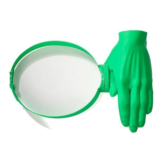 Sluneční klobouk 3D tištěný Visor na hlavu Ochrana proti UV záření Ergonomický design dlaně Nositelné Stínící čepice na hlavu s otevřeným rámem