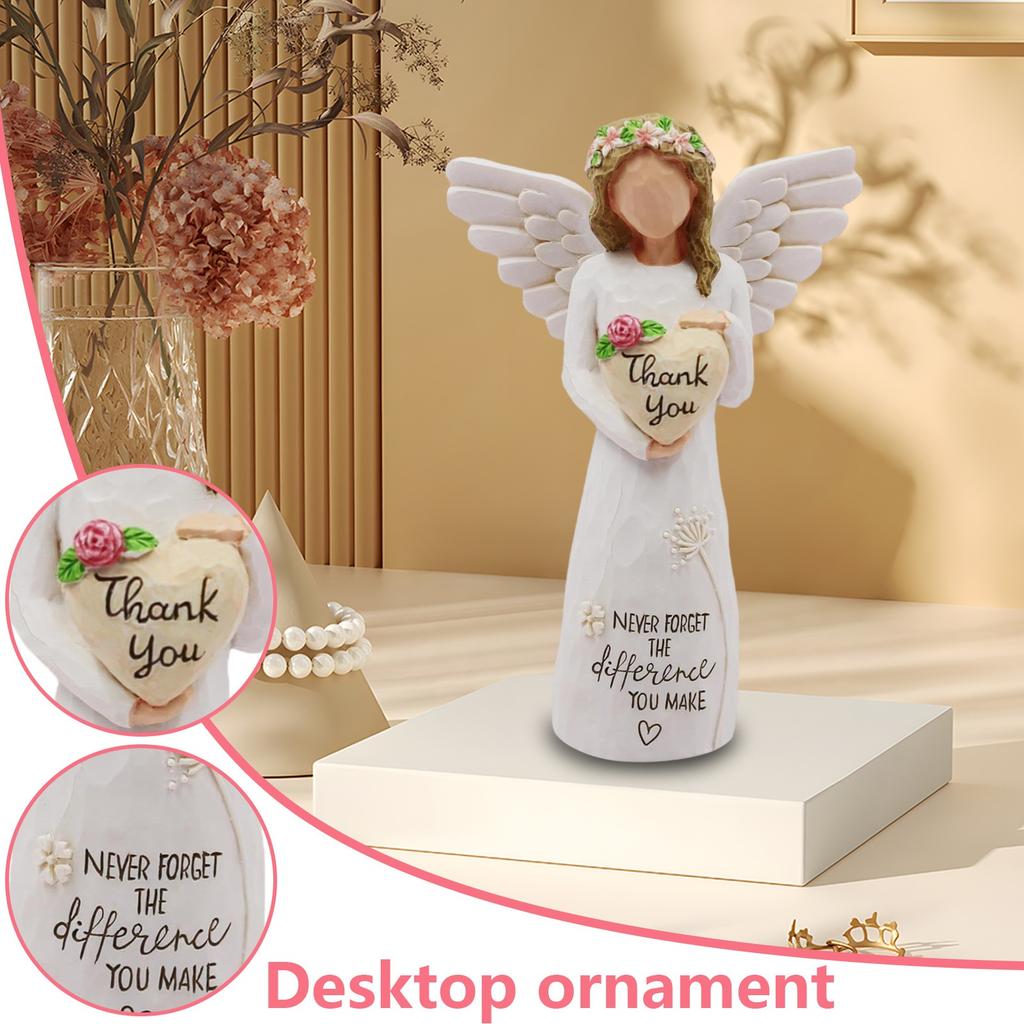 Caldo Regalo per la Festa della Mamma - Eleganti Ornamenti Sculture in Resina, Artigianato Decorativo per Desktop Soggiorno Casa