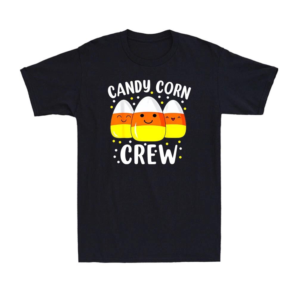 Candy Corn Crew Funny Cute Candy Corn Costume Novelty Men s Cotton T-Shirt XXL