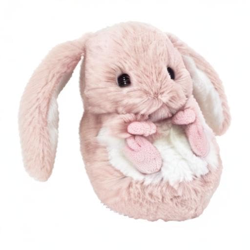 Sun Lemon Koromofuru Rabbit Pink 16 X 15 X 14 Cm Plush Animal P-8262
