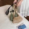 Yogodlns Summer Woven Net Shoulder Bag for Women Beach Hollow Out Crossbody Bag Retro Bohemian Vacation Daily Use Purse