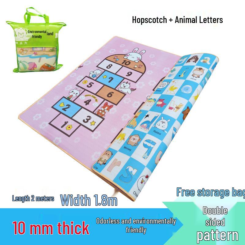 Enlarged Waterproof Outdoor Cartoon Picnic and Camping Mat - Foldable and Moisture-Proof