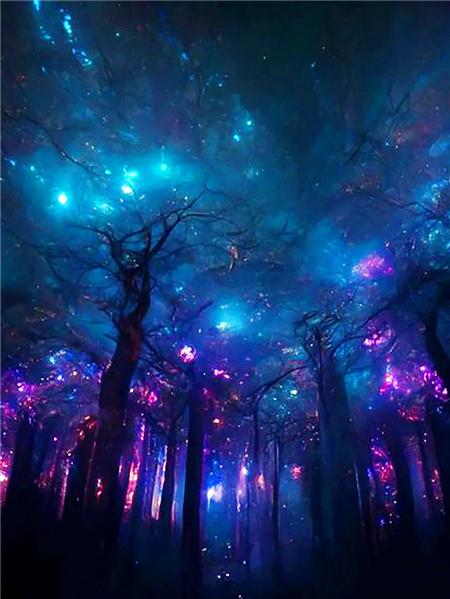 Diamond Painting New Collection Fantasy Waterfall Full Square/round Embroidery Mosaic Colorful Tree Landscape Home Decor