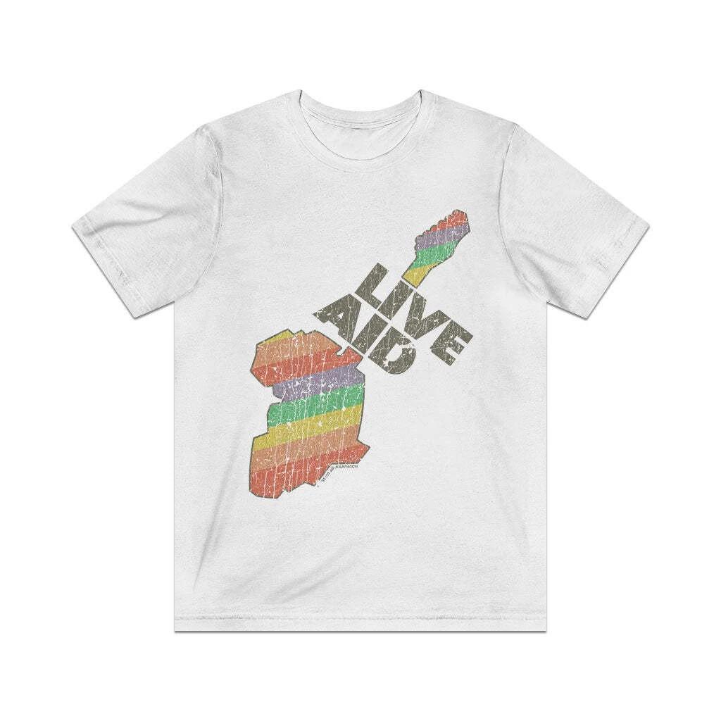 Live Aid 1985 F/B Vintage Men s T shirt XL