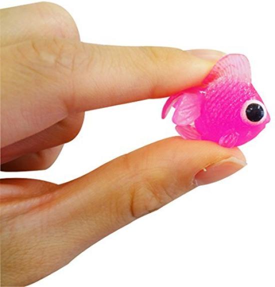 Sanyodo Deme Goldfish Scooping Toy Set of 100 (Scooping Dolls)