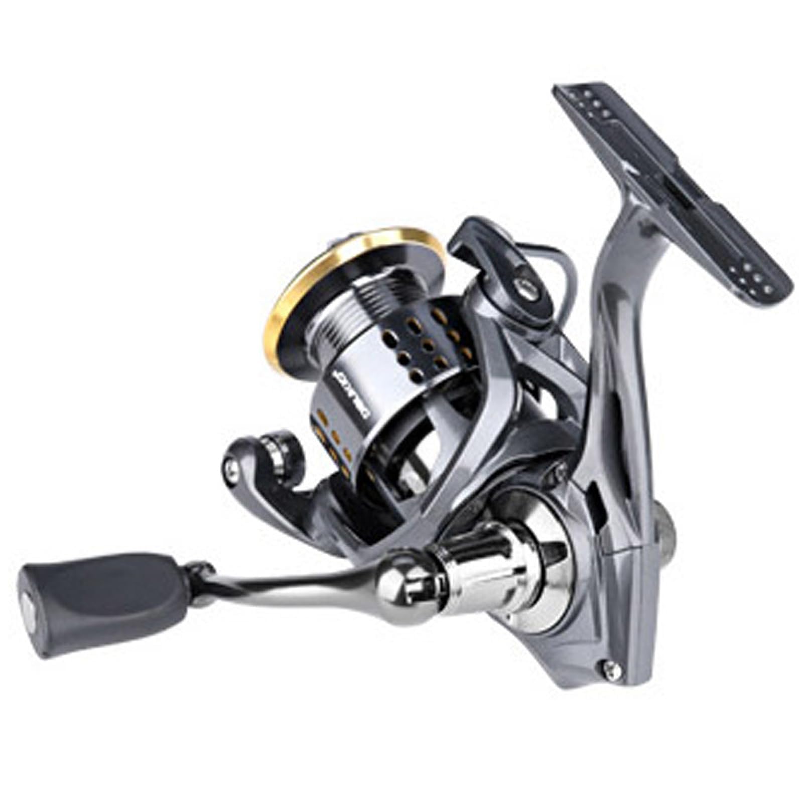 

Spinning reel for casting and aluminum various models long-distance casting, deep-groove spool, silver, DA2000-DA7000, (DA3000)