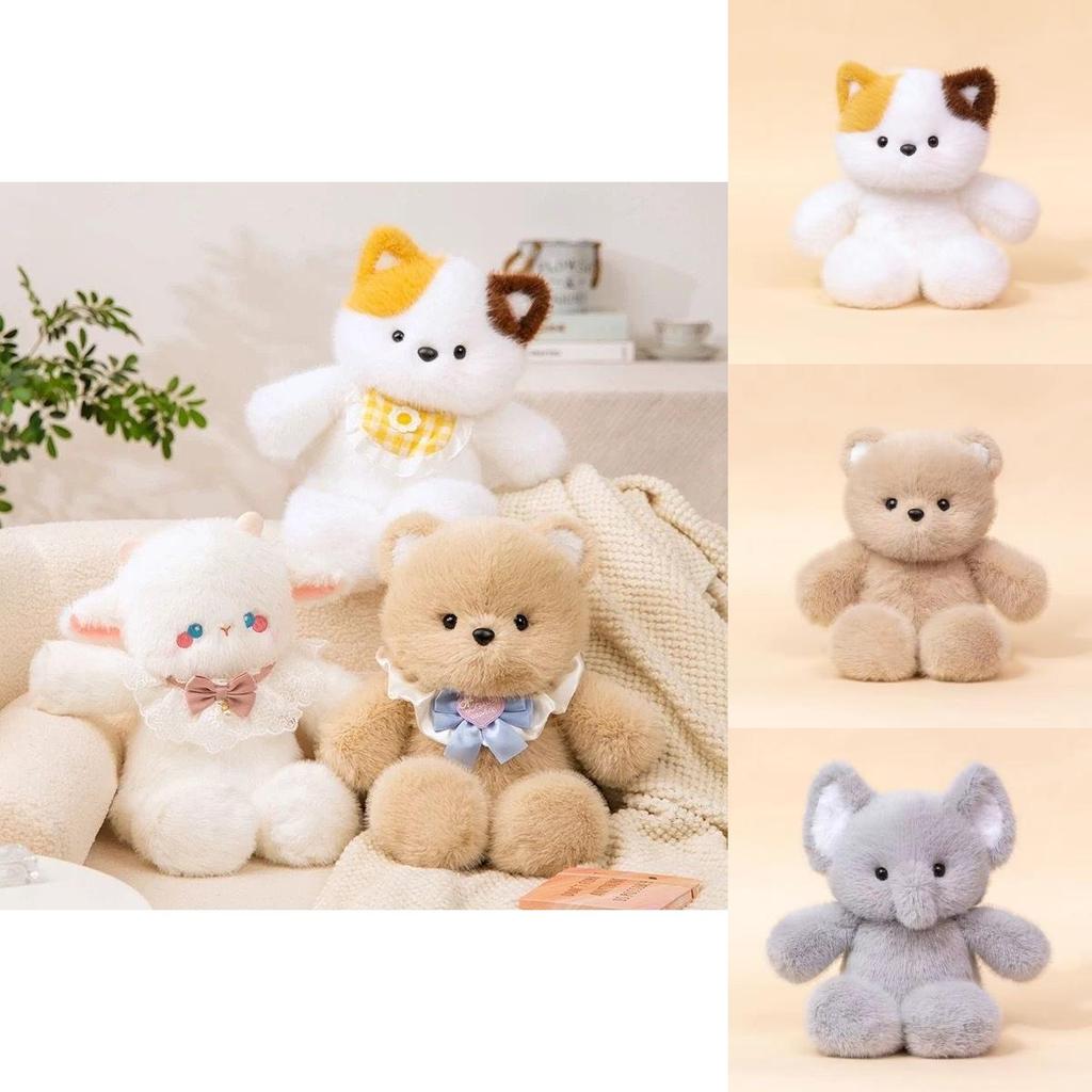 Running Bear Plush Toy With Pp Cotton Filling For Kids Bedroom Decor