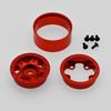 4 Wheel Rim Hubs for Axial SCX24 AXI00002 AXI00001 AXI90081 RC Rock Cralwer Accessories