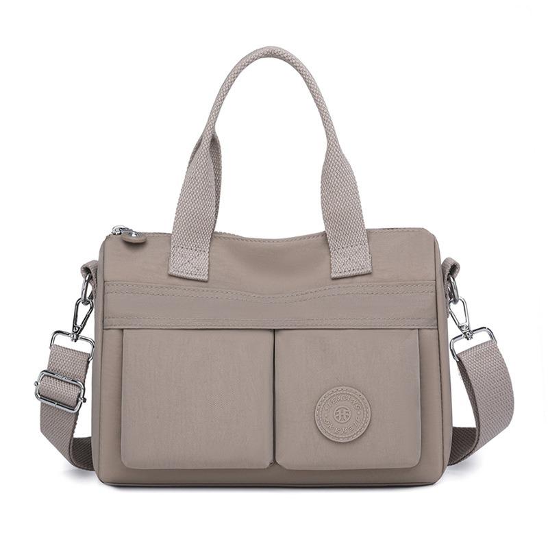 Simple Commuter Tote Women's Bag Autumn New Handbag Women's Nylon Cloth Shoulder Messenger Bag Mother Bag