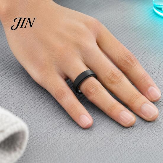 Health Tracking Ring Cover Silicone for Galaxy Ring, Soft Anti-Scratch Protective Sleeve, Ultra-Thin Smart Protector Accessories Women Men Discreet