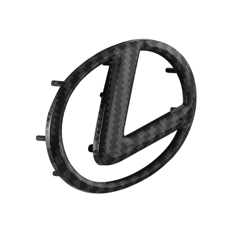 2026 Autocollants Intérieurs Chauds Autocollant Badge Central de Volant de Voiture Couvercle Garniture Décoration Accessoires Auto Pour Lexus CT200H ES350 GX46