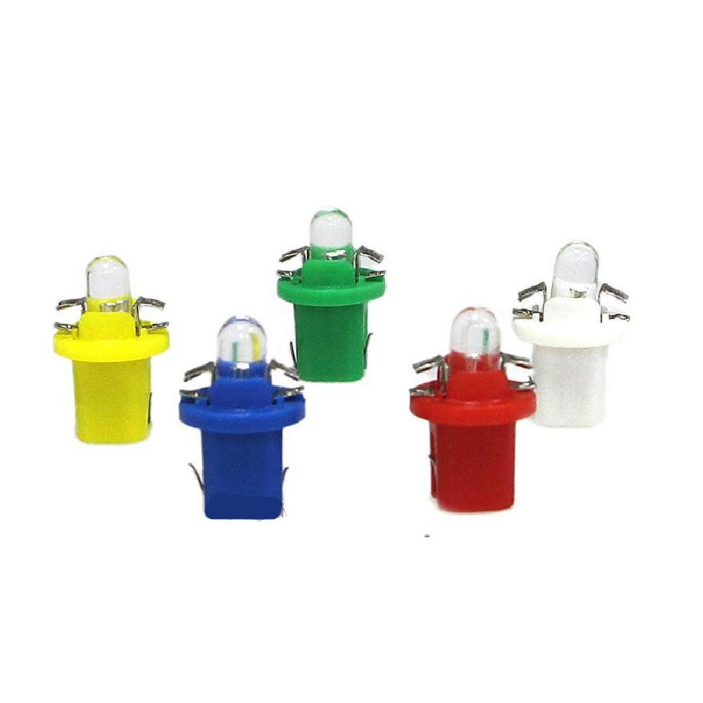 

50Pcs T5 B8.5D Smd Led Car Instrument Dashboard Light Interior Bulb Accessories