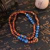 New Chinese Double-layer Stacked Beaded Bracelet, Ethnic Style Retro Bracelet, Niche Antique Style, Personalized Versatile Jewelry Accessories
