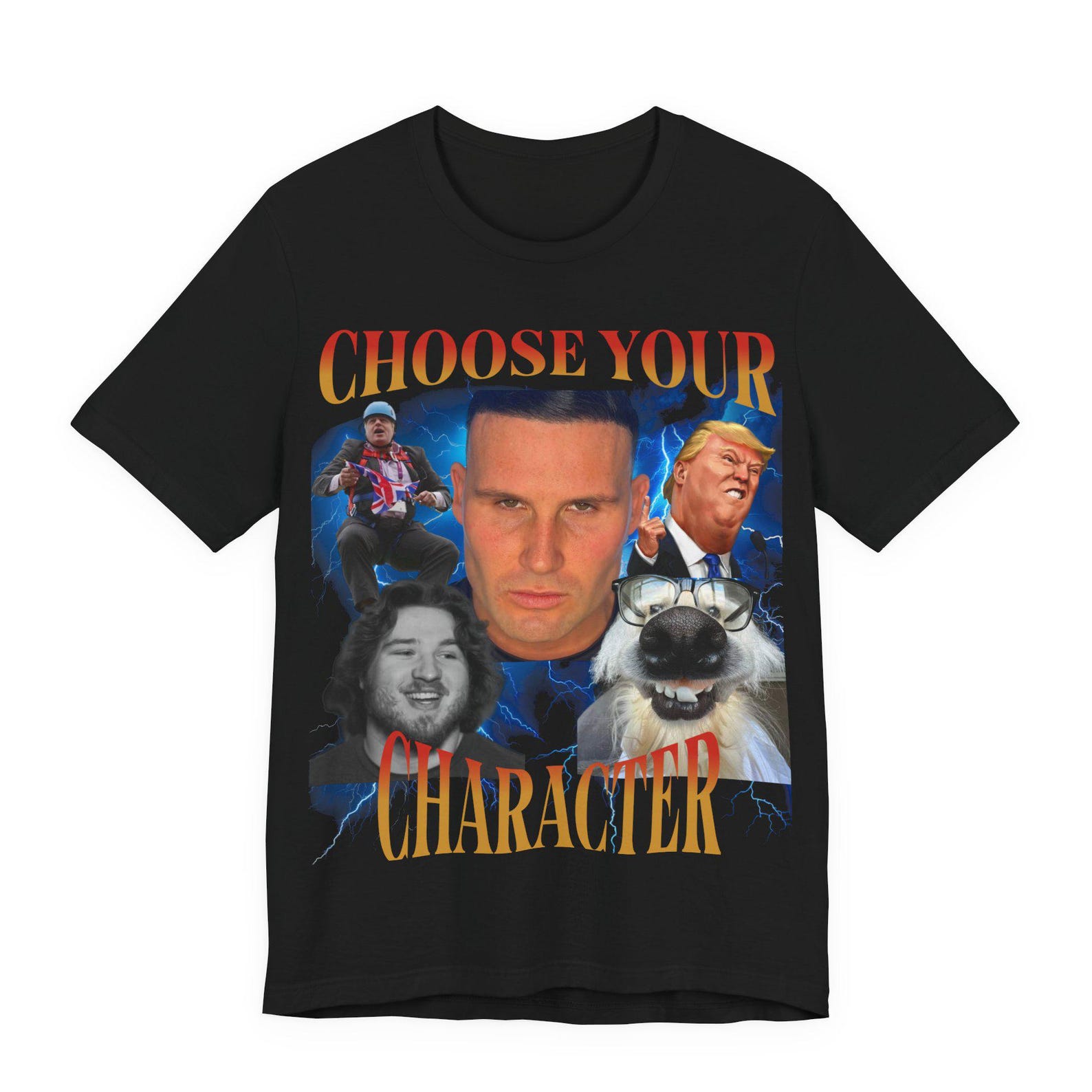 Choose Your Character Meme Shirt, GYM Skin Meme T-Shirt, Funny Internet Meme Tee, Viral TikTok Meme Shirt, Funny Graphic Meme Shirt Gift M